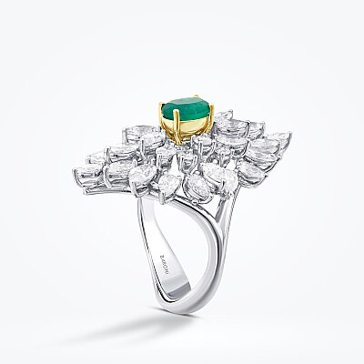 5.44 Karat Pırlanta Zümrüt Yüzük - Baroni Diamond (1)
