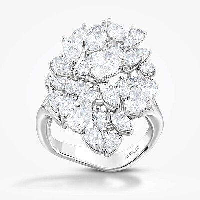 5.85 Karat Pırlanta Trend Yüzük - Baroni Diamond