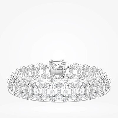 8.29 Karat Pırlanta Baget Bileklik - Baroni Diamond