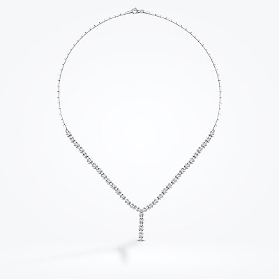 Altın Baget Gerdanlık - Baroni Diamond