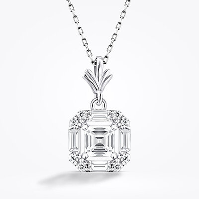 Altın Baget Kolye - Baroni Diamond (1)