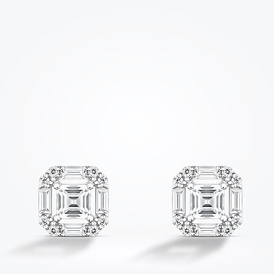 Altın Baget Küpe - Baroni Diamond (1)