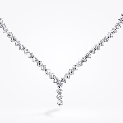 Altın Baget Tasarım Gerdanlık - Baroni Diamond (1)