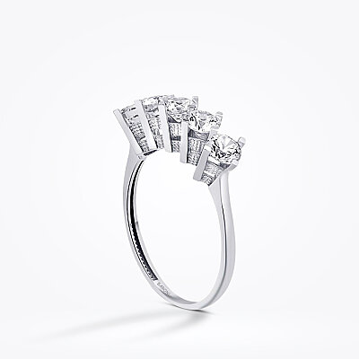 Altın Beştaş Yüzük - Baroni Diamond (1)
