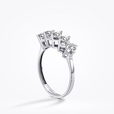 Altın Beştaş Yüzük - Baroni Diamond (1)