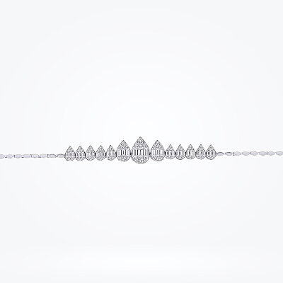 Altın Damla Baget Bileklik - Baroni Diamond