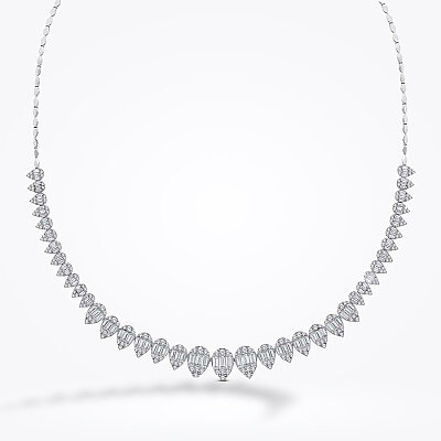 Altın Damla Baget Gerdanlık - Baroni Diamond (1)