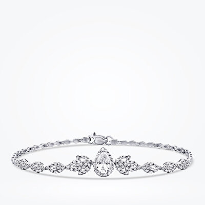 Altın Damla Taşlı Bileklik - Baroni Diamond (1)