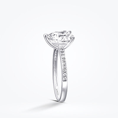 Altın Damla Tektaş Yüzük - Baroni Diamond (1)