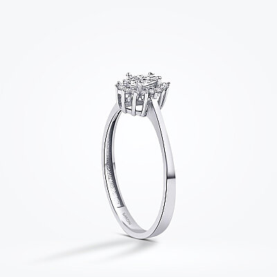 Altın Damla Taşlı Yüzük - Baroni Diamond (1)