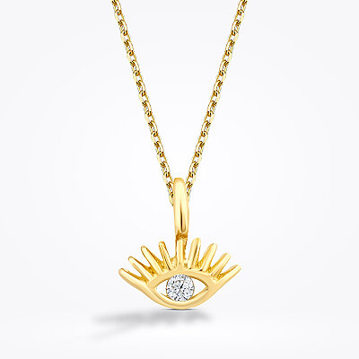 Altın Göz Kolye - Baroni Diamond (1)