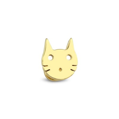 Altın Kedi Tragus Kıkırdak Küpe - Baroni Diamond