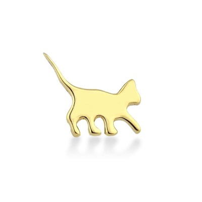 Altın Kedi Tragus Küpe - Baroni Diamond