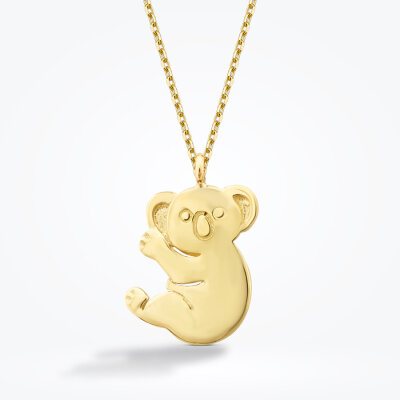 Altın Koala Trend Kolye - Baroni Diamond (1)