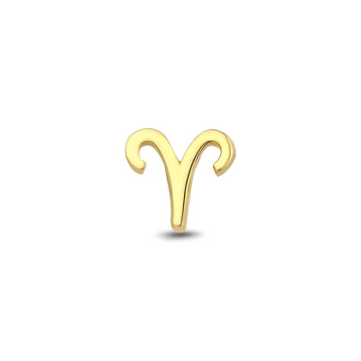 Altın Koç Burç Tragus Küpe - Baroni Diamond
