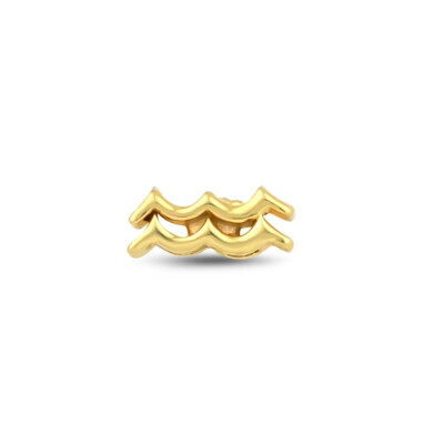 Altın Kova Burç Tragus Küpe - Baroni Diamond