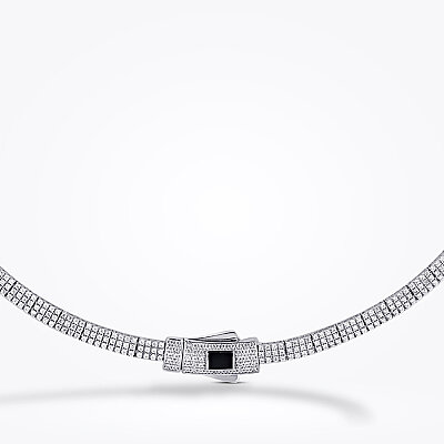 Altın Sıra Taşlı Gerdanlık - Baroni Diamond (1)