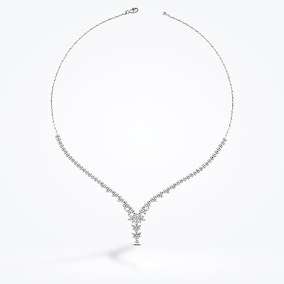 Altın Su Yolu Kolye - Baroni Diamond