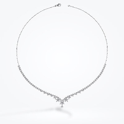 Altın Su Yolu Kolye - Baroni Diamond