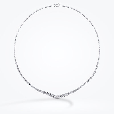 Altın Süzme Su Yolu Gerdanlık - Baroni Diamond
