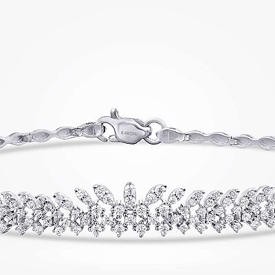 Altın Tasarım Bileklik - Baroni Diamond (1)