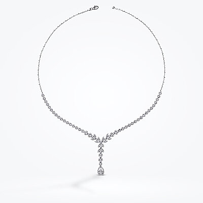 Altın Su Yolu Trend Kolye - Baroni Diamond