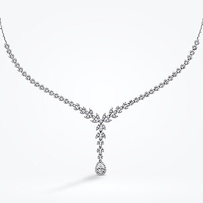 Altın Su Yolu Trend Kolye - Baroni Diamond (1)