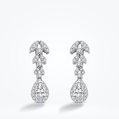 Altın Damla Trend Küpe - Baroni Diamond (1)