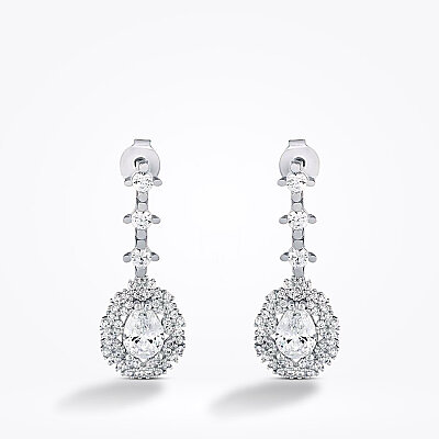 Altın Damla Trend Küpe - Baroni Diamond (1)