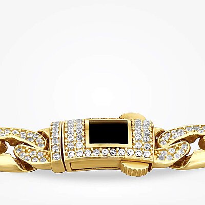 Altın Taşlı Gurmet Bileklik - Baroni Diamond (1)