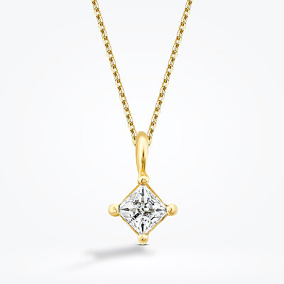 Altın Taşlı Kolye - Baroni Diamond (1)