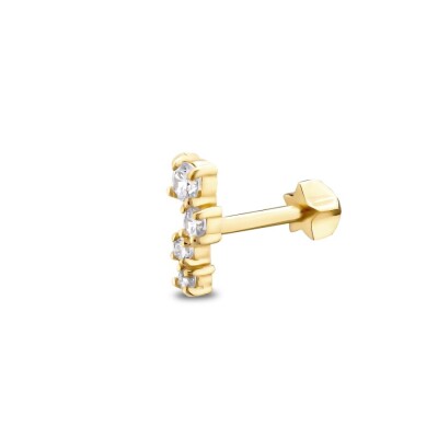 Altın Taşlı Tragus Küpe - Baroni Diamond (1)