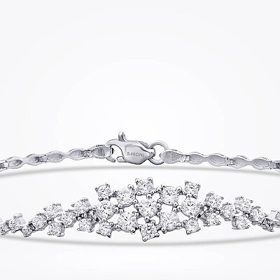 Altın Taşlı Trend Bileklik - Baroni Diamond (1)