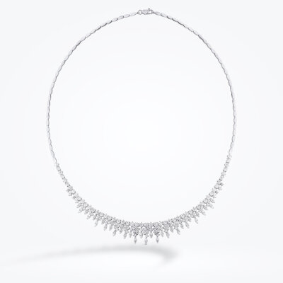 Altın Taşlı Trend Gerdanlık - Baroni Diamond