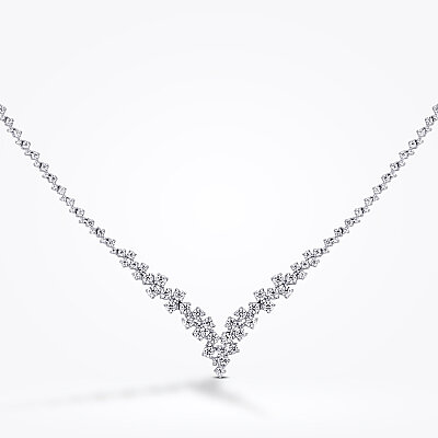 Altın Taşlı Trend Gerdanlık - Baroni Diamond (1)