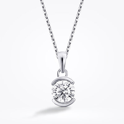 Altın Tektaş Kolye - Baroni Diamond (1)