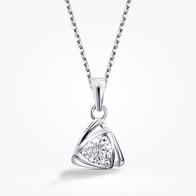 Altın Tektaş Kolye - Baroni Diamond (1)