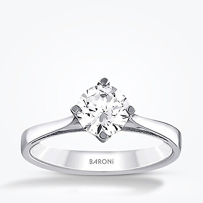 Altın Tektaş Yüzük - Baroni Diamond