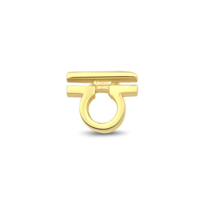 Altın Terazi Burç Tragus Küpe - Baroni Diamond
