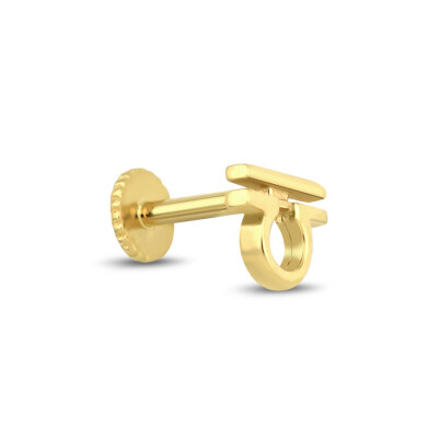 Altın Terazi Burç Tragus Küpe - Baroni Diamond (1)