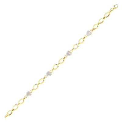 Altın Trend Bileklik - Baroni Diamond