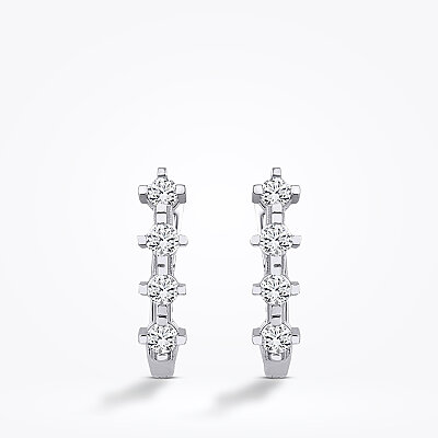 Altın Trend Küpe - Baroni Diamond (1)