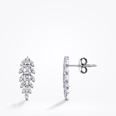 Altın Trend Küpe - Baroni Diamond