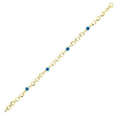 Altın Trend Nazar Boncuklu Bileklik - Baroni Diamond