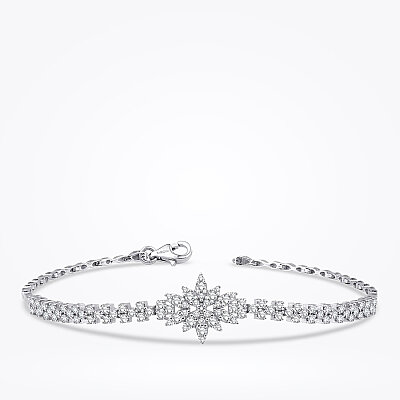 Altın Trend Su Yolu Bileklik - Baroni Diamond