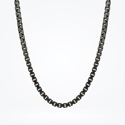 Gümüş Erkek Zincir Kolye - Baroni Diamond (1)